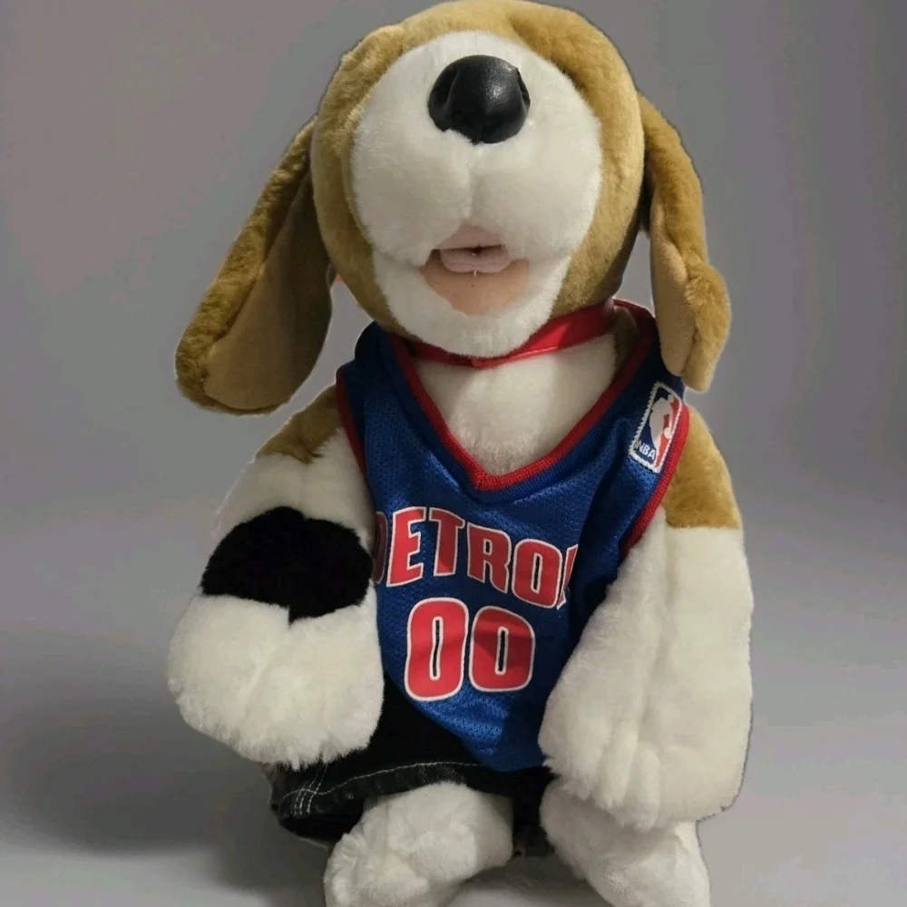 BABW Build a Bear Dog Collar Puppy Plush Stuffed Toy EUC